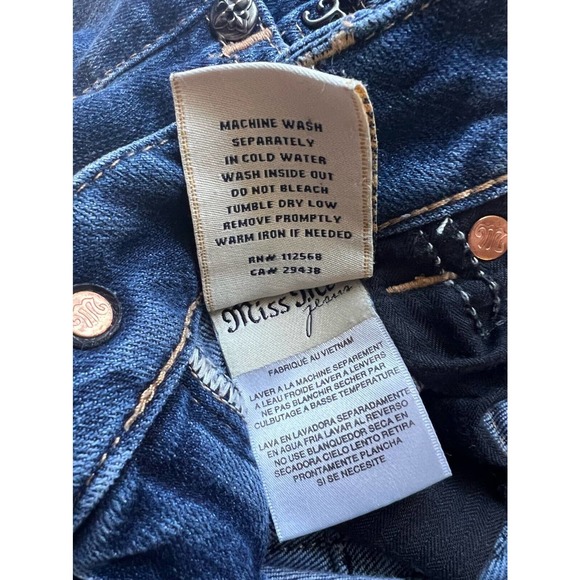 Miss Me Women's Size 29 Medium Wash Boyfriend Ankle Jeans - JB4009A54 - Picture 11 of 11
